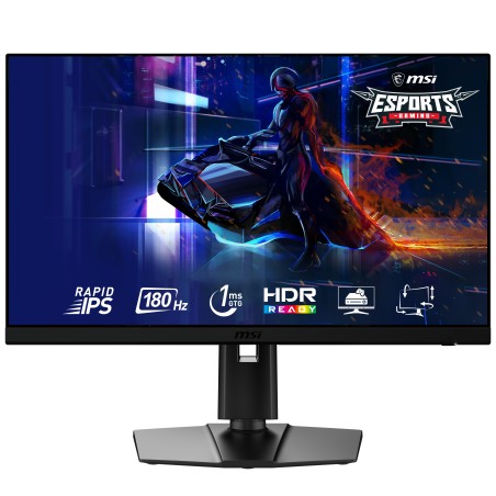 MSI G272QPF E2 27 2560 x 1440 (2K) HDMI DisplayPort 180Hz Pivot Skærm